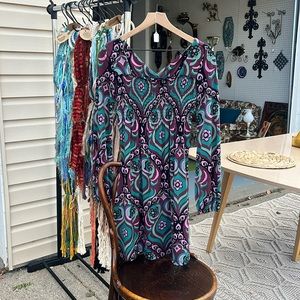 Hippy dress. Bisou bisou michele bohbot